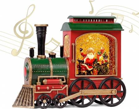 Cutie muzicala Craciun Locomotiva LED Magic [2]