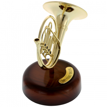 Cutie muzicala FRENCH HORN, 14x13cm [2]