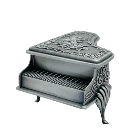 CASA & DECOR - Caseta pentru bijuterii PIANO ANTIQUE - Pian din antimoniu