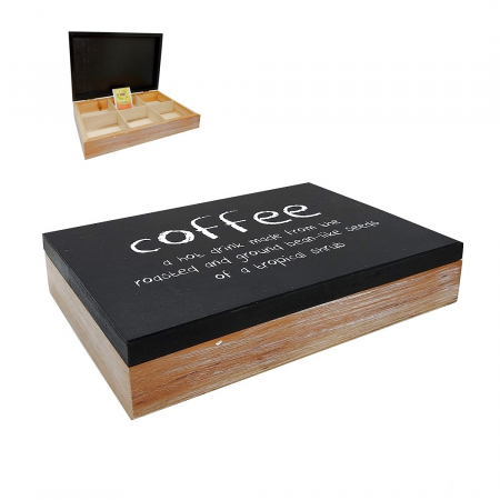 Depozitare Alimente & Condimente - Cutie pentru ceai ANDERS, 26x18x5cm