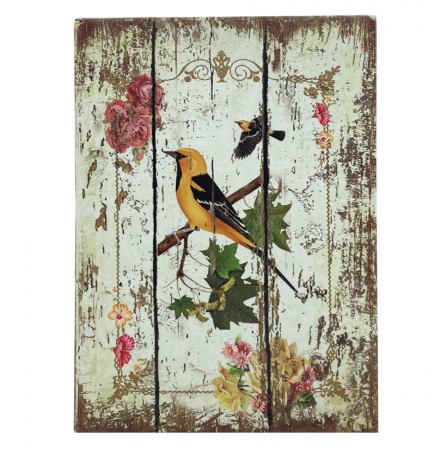 Cutie tip carte BIRDIE, 18x5x24cm, Lemn [1]