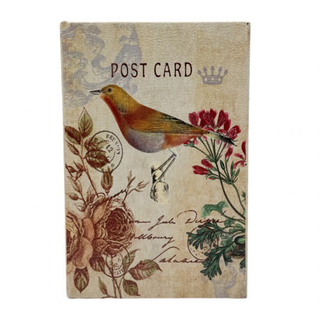 Cutie tip carte POST CARD, 18x5x24cm, Lemn [2]
