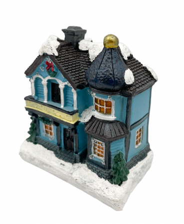 Casuta Craciun cu led-uri VILLAGE, 9x10cm [2]