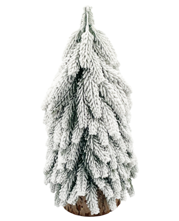 DECORATIUNI CRACIUN - Decor cu brad inzapezit FROSTY, 30cm