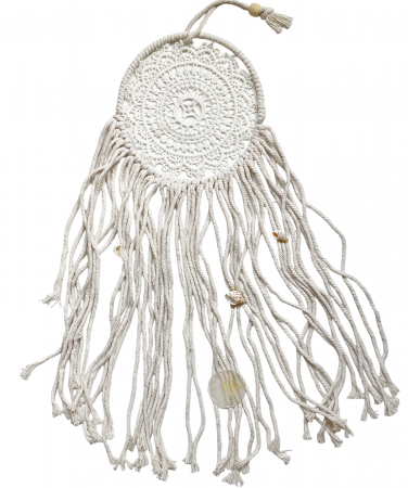 De Vara - Decoratiune SHELL DREAMCATCHER, 45cm