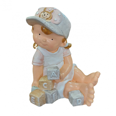 Figurine & Statuete - Decoratiune de gradina Fetita MILEY, 22x30cm