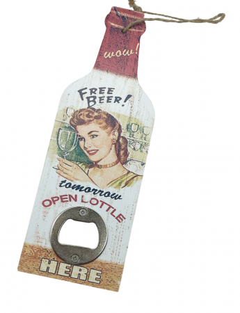 Pahare si Accesorii Bar - Desfacator sticle bere BEER TIME, 20cm