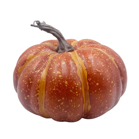 De Sezon - Dovleac decorativ AUTUMN TERRACOTTA - 15x9 cm