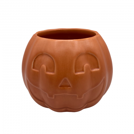 Aromaterapie - Dovleac ceramica - Suport lumanare SMILEY, 10x8cm
