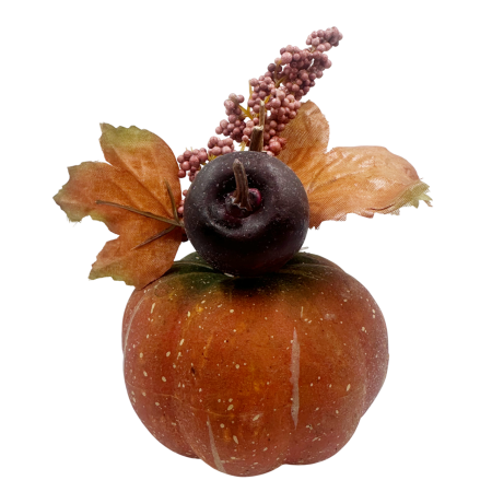 De Sezon - Dovleac decorativ de toamna HARVEST - Portocaliu