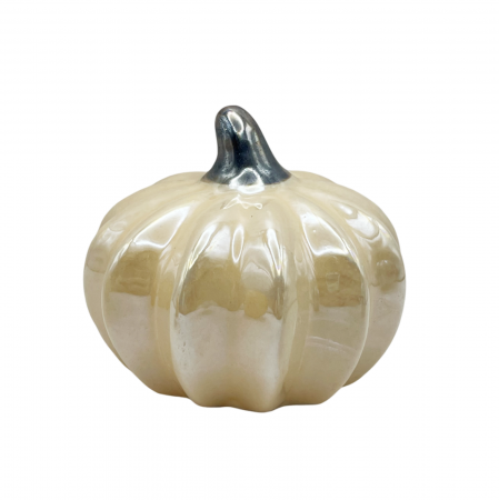 DE TOAMNA - Dovleac decorativ GLOWY, 8x7cm