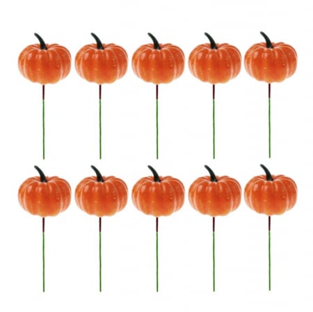 CASA & DECOR - Dovleac decorativ JACKIE, 3x14cm, Set 10 bucati