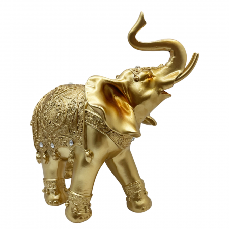 Elefant decorativ KAVI, Auriu [2]