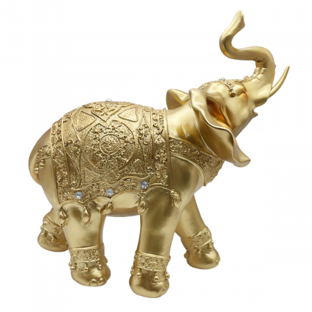 Elefant decorativ KAVI, Auriu [1]