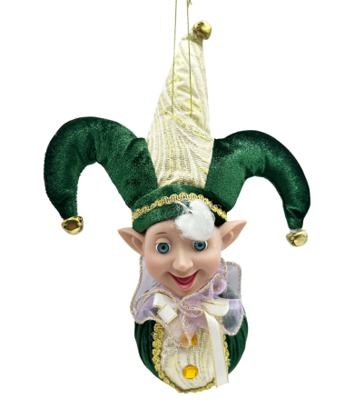 Elf decor brad Craciun TIMMY, Verde, 25cm [2]