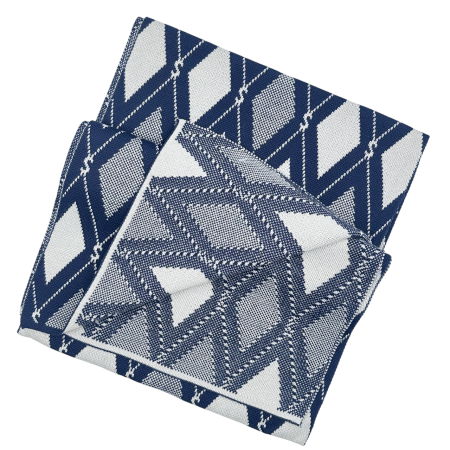 Esarfa barbati Casmir ARGYLE in carouri - bleumarin [1]