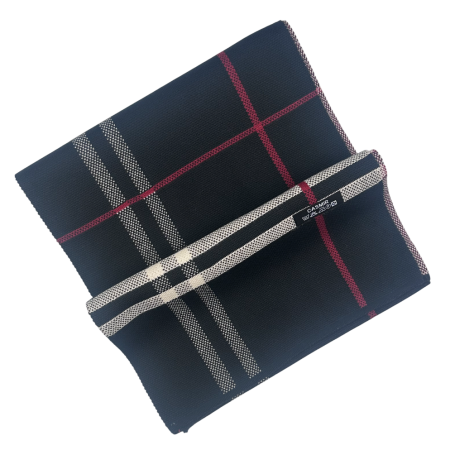 Esarfa barbati Cashmere CESARE, Negru, 36x180cm [2]