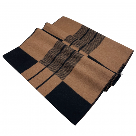 Esarfa barbati Cashmere CLAUDE, Negru Maro [2]