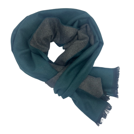 Fulare & Esarfe Casmir & Manusi Barbati - Esarfa barbati Casmir DOUGLAS - Verde/ Gri