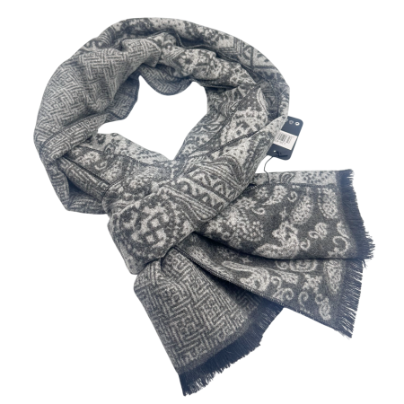 MODA & ACCESORII - Esarfa barbati Casmir MONTCLAIR reversibila gri