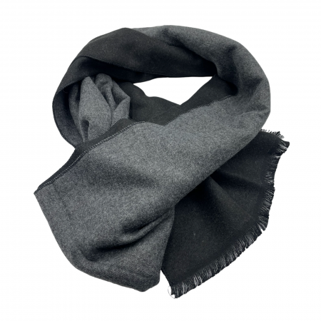 Esarfa barbati Cashmere DOUGLAS, Negru Gri inchis [3]