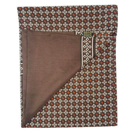 Esarfa barbati MONACO, Maro cu model geometric [1]
