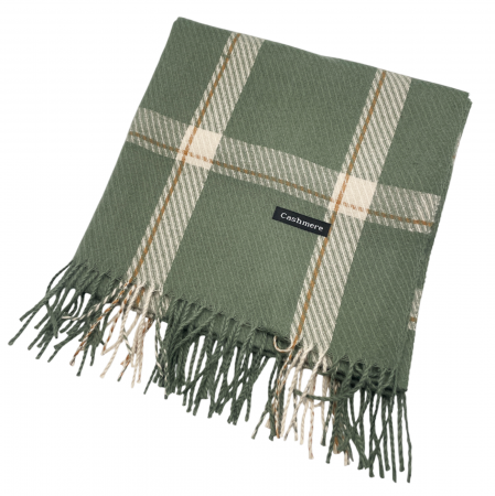 Esarfa Cashmere LICIA, Verde, 60x185cm [2]