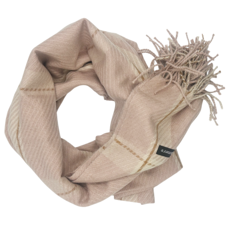 Esarfa Cashmere LICIA, Roz prafuit, 60x185cm [1]