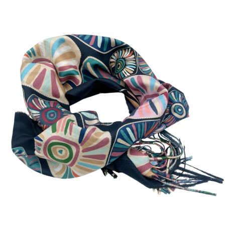 Esarfe Casmir & Vascoza & Manusi - Esarfa Cashmere MYSTIC, Bleumarin, 70x180cm