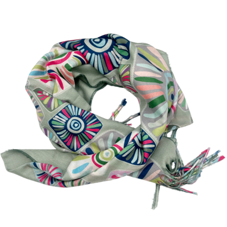 Esarfe Casmir & Vascoza & Manusi - Esarfa Cashmere MYSTIC, Verde menta, 70x180cm