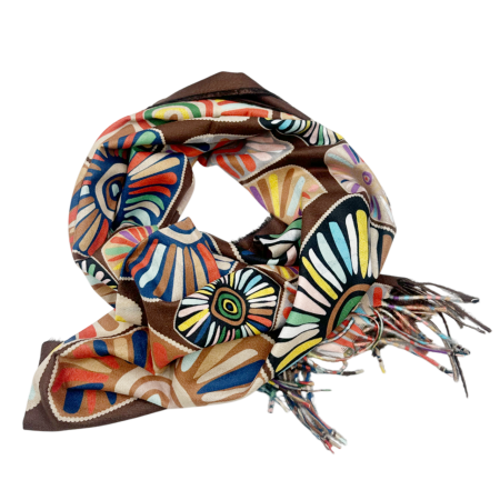 Esarfe Casmir & Vascoza & Manusi - Esarfa Cashmere MYSTIC, Maro, 70x180cm