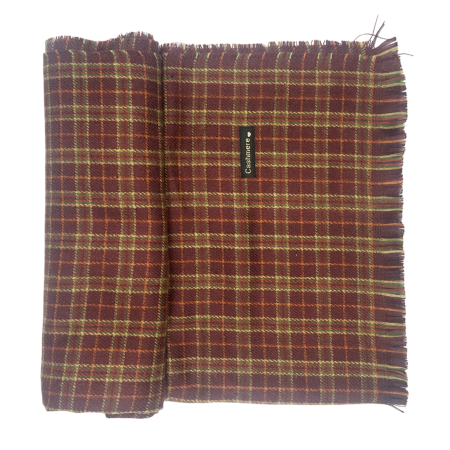 Esarfe Casmir & Vascoza & Manusi - Esarfa Cashmere SCOTISH, Burgundy