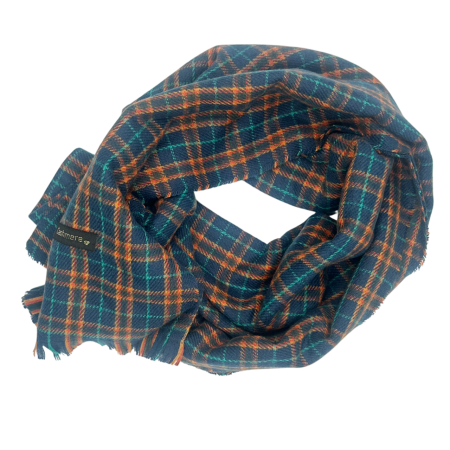 Esarfa Cashmere SCOTISH, Albastru, 67x180cm [1]
