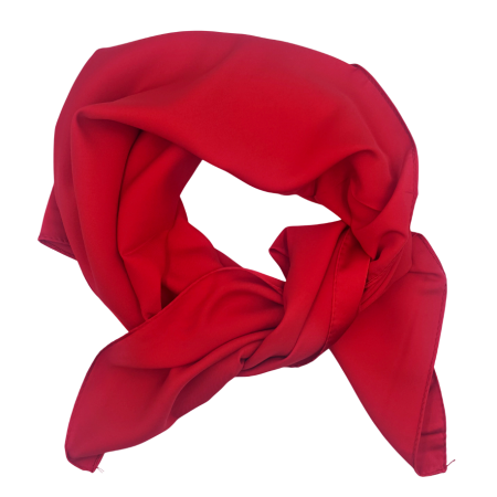 Esarfe Uni - Esarfa dama AMELIE, Rosu, 70x70cm