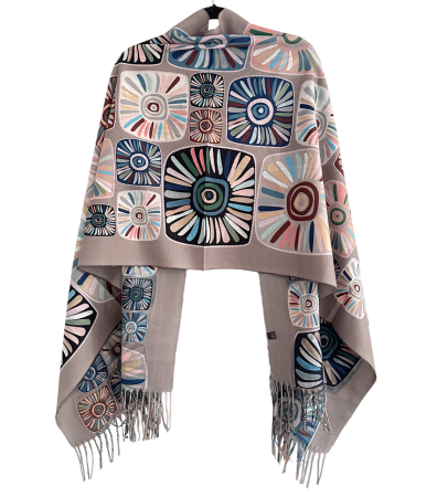 Esarfa Cashmere MYSTIC- Bej taupe, 70x180 cm [1]