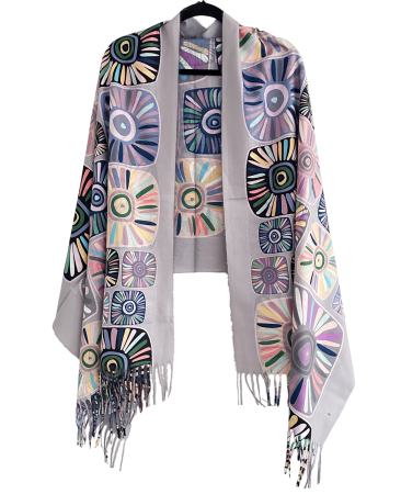MODA & ACCESORII - Esarfa dama Cashmere MYSTIC, Lila