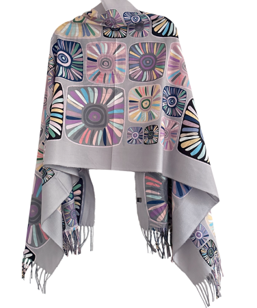Esarfa dama Cashmere MYSTIC, Lila [1]