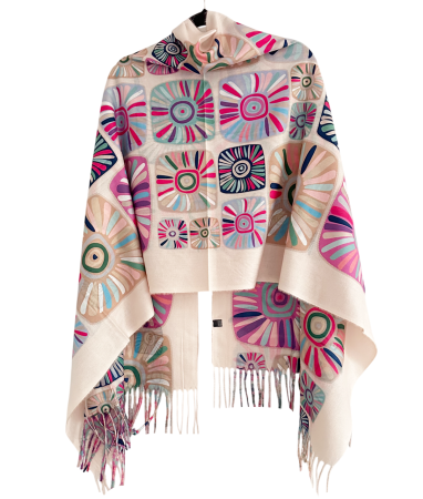 Esarfa dama Casmir MYSTIC - Roz banan - 70x180 cm [1]