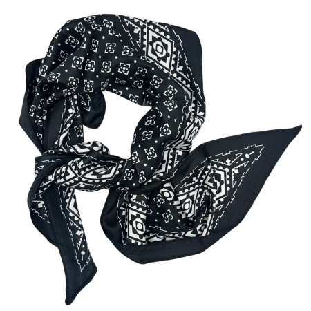 Esarfa dama KIMMY Negru/ Alb [1]