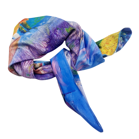 Esarfa dama LEONIE, Cu 2 fete, 70x70cm [1]