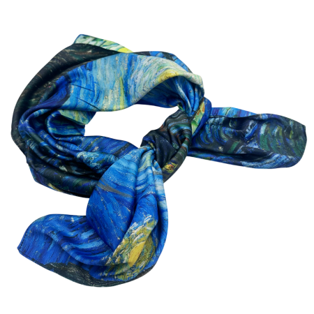 Esarfa dama LOULOU, Cu picturi celebre Van Gogh [1]