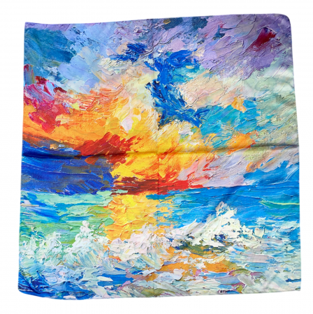 Esarfa matase GIULIA cu 2 fete, 70x70cm [4]