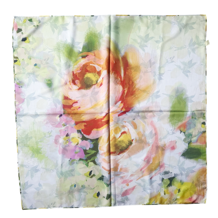 Esarfa matase LIMONE CAPRI cu 2 fete, 70x70cm [2]