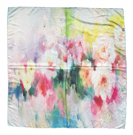 Esarfa matase LUCIA cu 2 fete, 70x70cm [2]