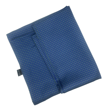 Esarfa matase - pentru barbati - LEONARDO, Albastru [1]