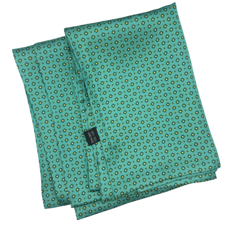 Esarfa matase - pentru barbati - ALBERTO, Verde menta [1]