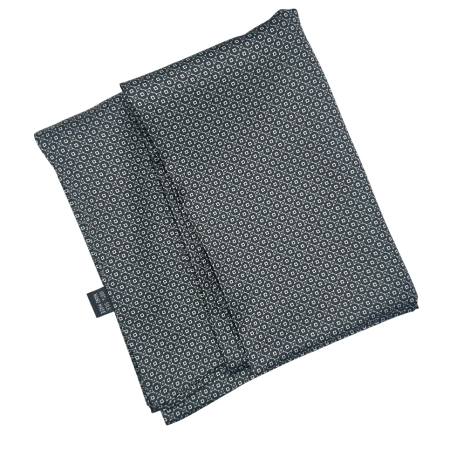 Esarfa matase - pentru barbati - VITTORIO, Gri inchis [1]