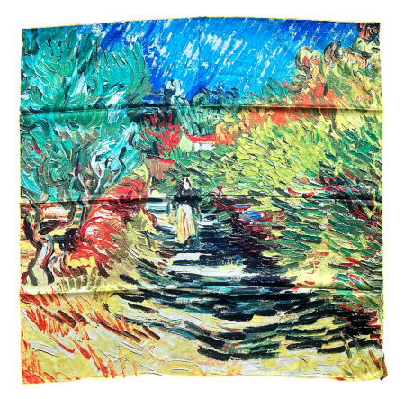 Esarfe Patrate - Esarfa matase SAINT REMY, 85x85cm