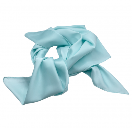 Esarfa matase AMELIE, Verde menta, 70x70cm [1]
