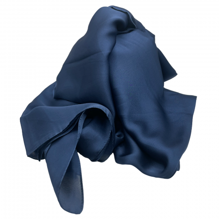Esarfa matase ANGELIQUE, Bleumarin, 80x170cm [1]